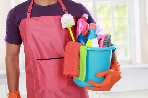 Deep cleaning service in a Hampstead home