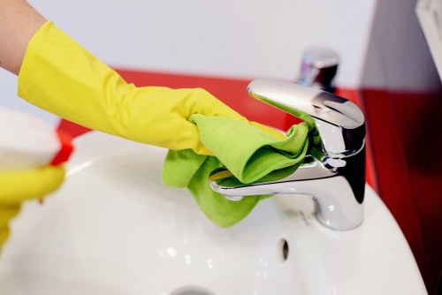Professional oven cleaning in a Hampstead kitchen