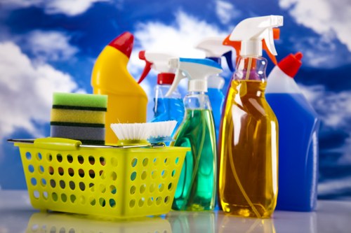 Professional office cleaning in Hampstead reception area
