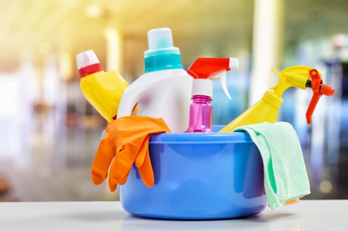 Carpets cleaner Hampstead treating an office carpet for deep dirt and odours