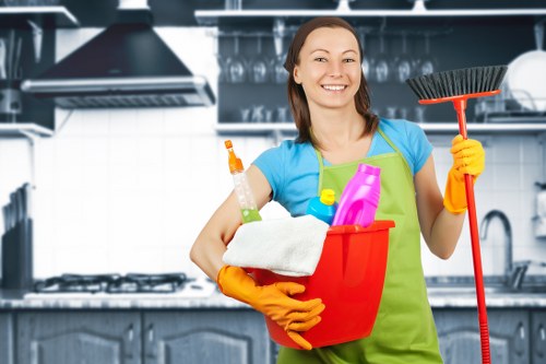 End of tenancy cleaning in Hampstead property