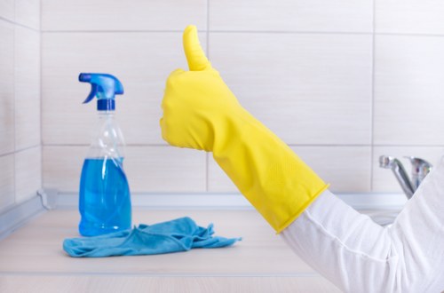 Cleaning equipment and protective measures for oven maintenance