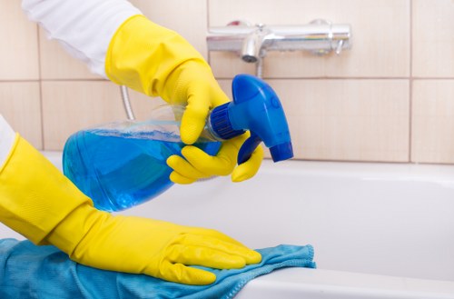 Detailed cleaning service in a Hampstead property after renovations
