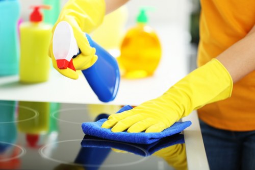 Professional post-construction cleaning in a Hampstead property