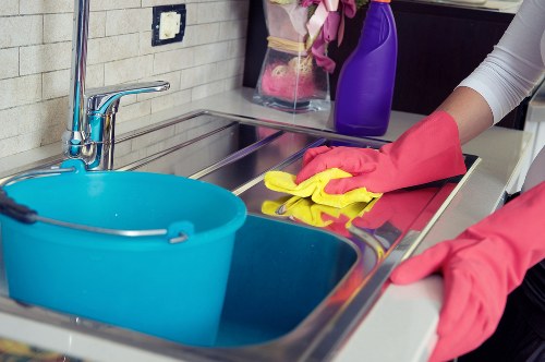 Professional house cleaning in Hampstead for kitchens and living spaces