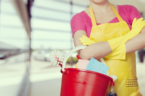 Cleaning team preparing a Hampstead home for a one time refresh