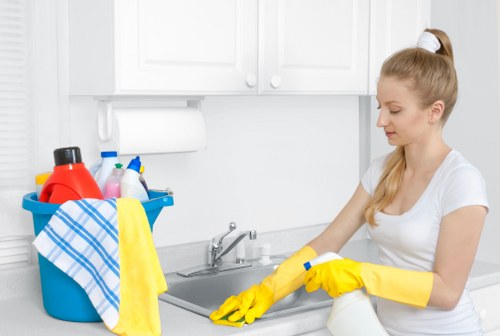 Fresh and organised Hampstead home after professional cleaning