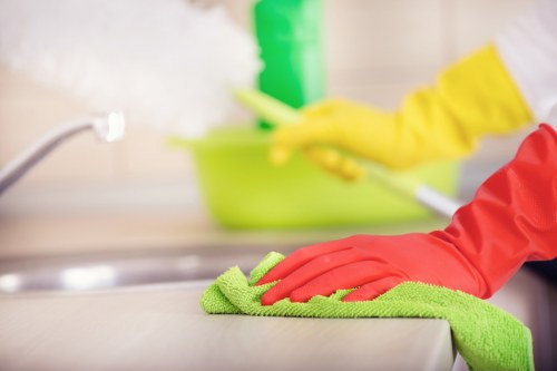 Commercial cleaning in a Hampstead office space